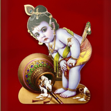 Laddu Gopal Cutout - 9 inch